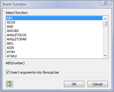 InsertFunctionDialog