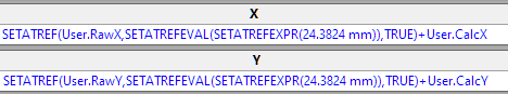 Visio Users cells to allow Control to track along diagonal path